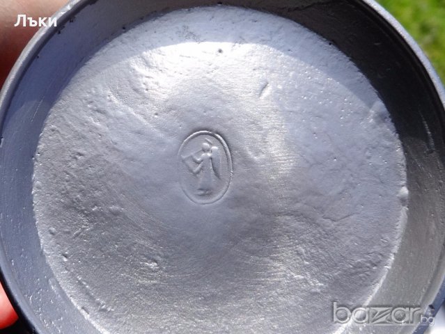 Старинна кана от калай,мензура,мярка за обем. , снимка 7 - Антикварни и старинни предмети - 19180245