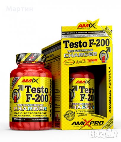   AMIX AmixPro ®TestoF-200 ® / 100 Tabs., снимка 1 - Хранителни добавки - 23099421