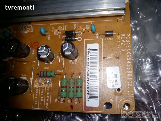 Power Supply Board EAX65423801(2.1), снимка 3 - Части и Платки - 20756041