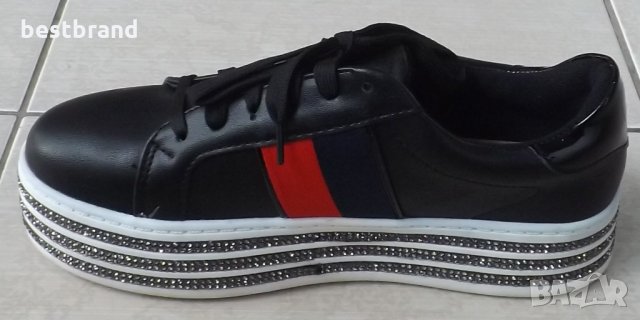 Обувки спортни, черни, код 56/ББ1/25, снимка 3 - Дамски ежедневни обувки - 23141674