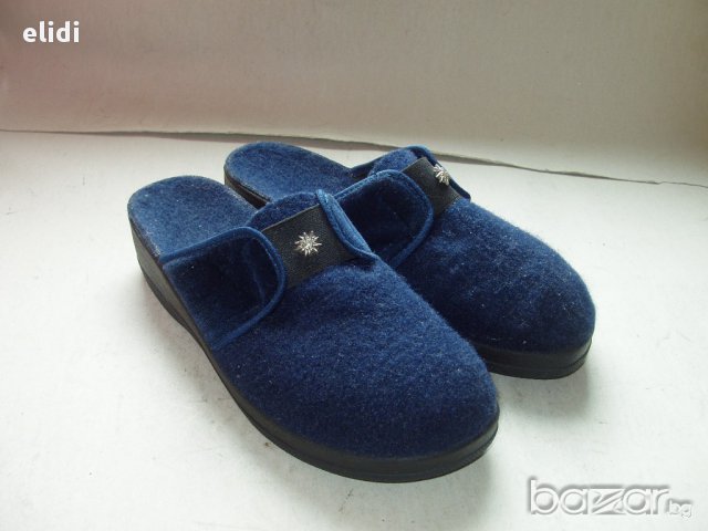 №38 BLUFLEX тъмносини чехли за дома, снимка 1