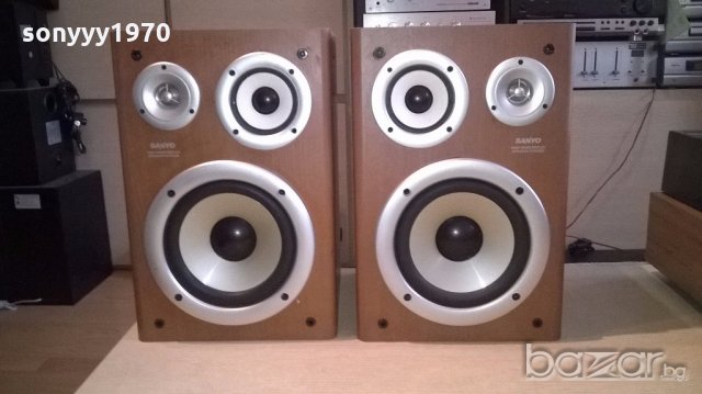 Sanyo sx-x5/3 way-2Х140w/6ohm-34x23x23см-2бр-внос швеицария, снимка 2 - Тонколони - 18204226