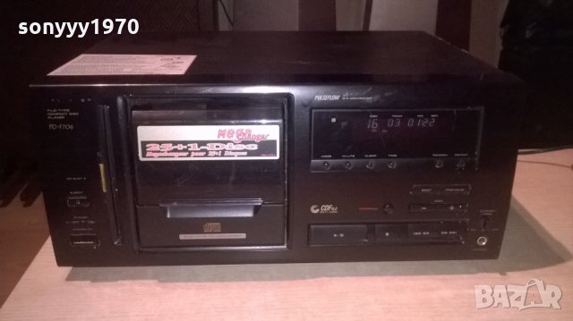 pioneer pd-f706 mega changer 25+1 disc-внос швеицария, снимка 6 - Ресийвъри, усилватели, смесителни пултове - 23857182
