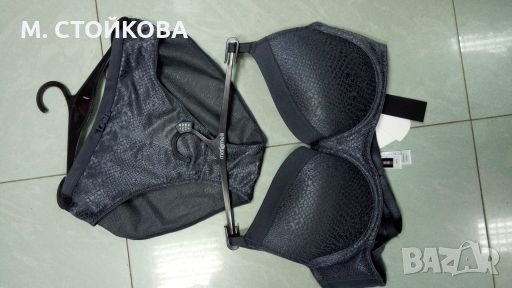 сутиен от Marie Meili - 80Д  - цвят графит , снимка 2 - Бельо - 24851614