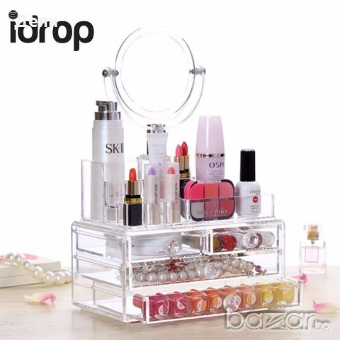 1788 Органайзер за козметика с огледало