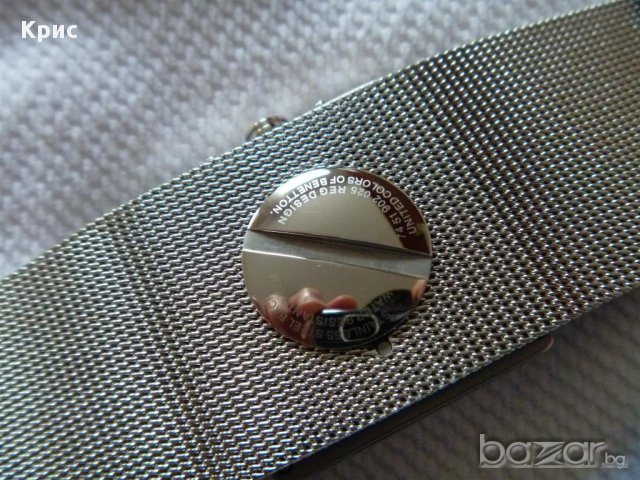 Нов! Ръчен часовник Бенетон UNITED COLORS OF BENЕTTON 7451902025 Хронограф Chronograph, снимка 16 - Мъжки - 12792320