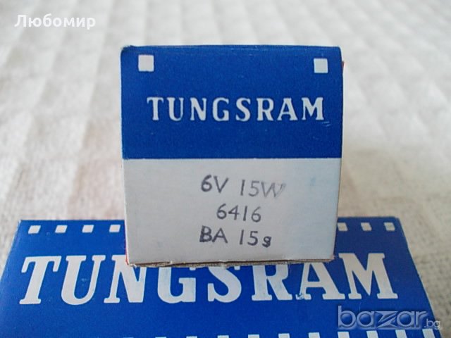Лампа за микроскоп 6v 15w TUNGSRAM, снимка 3 - Лаборатория - 18390905