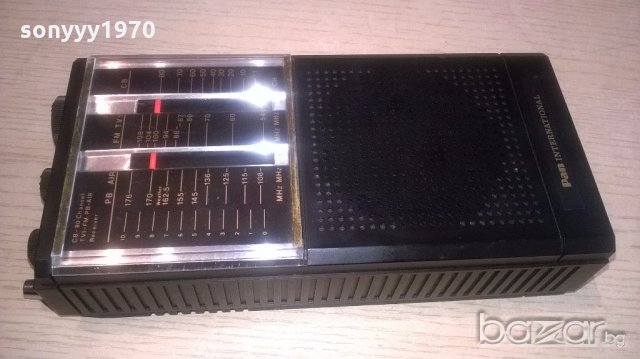 Колекционерски ресивър-pan international-внос швеицария