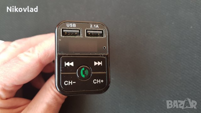 FM Трансмитер с bluetooth, снимка 4 - Други - 24415264