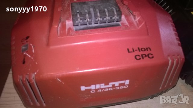 hilti dewalt makita dewalt-battery charger-внос швеция, снимка 6 - Винтоверти - 25536031