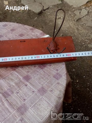 Старинна закачалка, снимка 6 - Антикварни и старинни предмети - 19877826