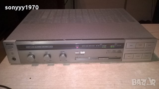 philips stereo amplifier-made in belgium-внос швеицария, снимка 8 - Ресийвъри, усилватели, смесителни пултове - 22661731