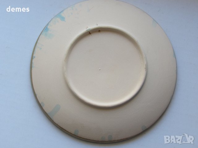  Декоративна чиния от Гърция-1, 2, снимка 8 - Статуетки - 25617886