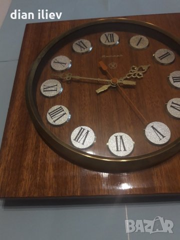 Ретро стенен часовник-Янтар , снимка 18 - Антикварни и старинни предмети - 24301565