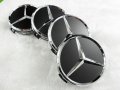 4 бр.капачки за джанти на MERCEDES с диаметър 75 mm