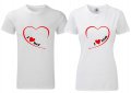 тениски за влюбени, снимка 1 - Тениски - 13383934