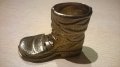 Златната обувка-14/11/6см-made in spain-мед/месинг-внос швеицария, снимка 3