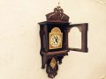 Стенен часовник Friedrich Mauthe от края XIX и нач.на ХХ в., снимка 4