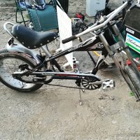 low rider stinqray-uk-чопър баик-внос англия-поръчкова изработка, снимка 8 - Велосипеди - 25584597