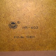 hgs-electronic hr-403-receiver-made in germany-внос швеицария, снимка 10 - Ресийвъри, усилватели, смесителни пултове - 9861498