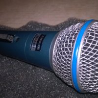 shure beta sm58s-mic-вокален-внос швеицария, снимка 11 - Микрофони - 24208879