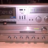 Sharp receiver+sharp deck-made in japan-внос швеицария, снимка 1 - Ресийвъри, усилватели, смесителни пултове - 16320569