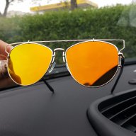 слънчеви очила златни хитов модел, снимка 2 - Слънчеви и диоптрични очила - 14474167
