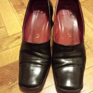 Дамски черни обувки естествена кожа, снимка 2 - Дамски ежедневни обувки - 11649989