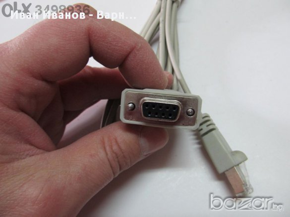 Кабел, ,DB9, RJ45,  3 mетра. , снимка 1