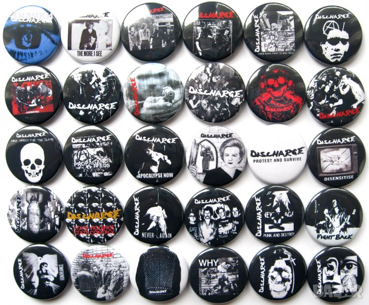 Значки на Discharge, снимка 1