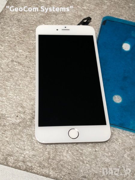 Apple iPhone 6 Plus дисплей (Бял, Комплект), снимка 1