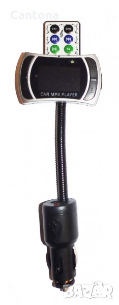 FM трансмитер с чупещо се рамо и USB порт за зареждане, снимка 1