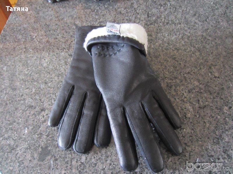 дам. ръкавици - кожени, снимка 1