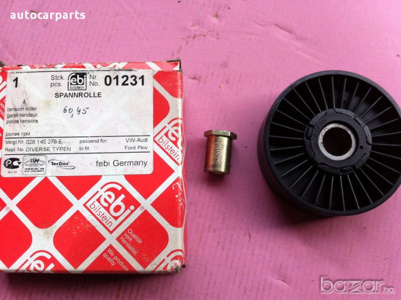 Обтяжна ролка пистов ремък за AUDI, VOLKSWAGEN, FORD и SEAT, снимка 1