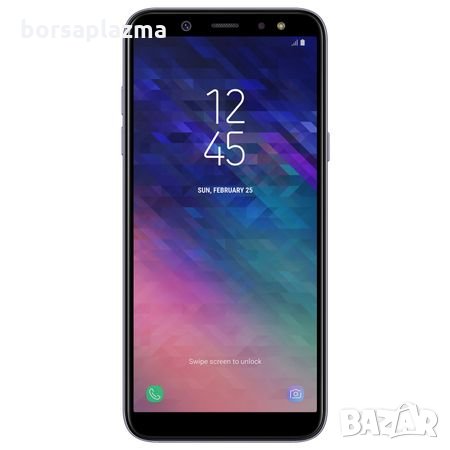 Samsung Galaxy A6 (2018), Dual SIM, 32GB, 4G, Orchid Gray, снимка 1