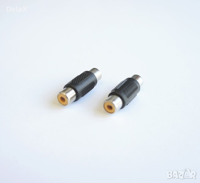 Букса снадка RCA(ж)/RCA(ж), снимка 1