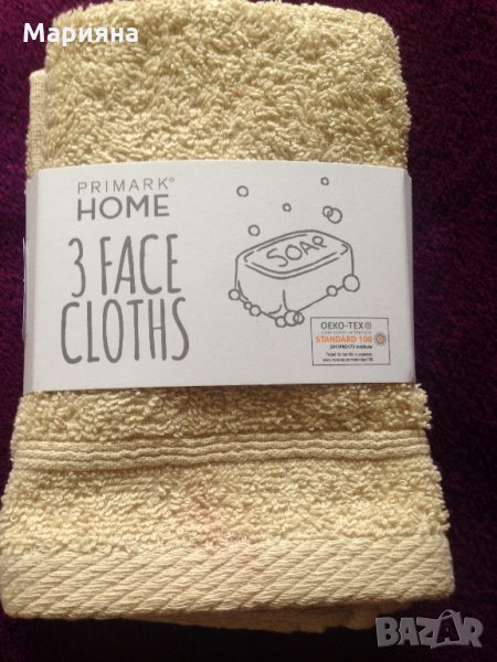3 броя кърпи за лице, снимка 1