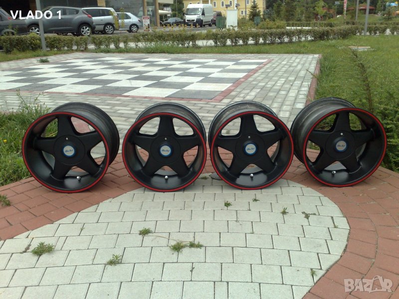 " POWER TECH " - 4 X 9J x 15" - ET15 - 4 x 100 / 4 x 108, снимка 1