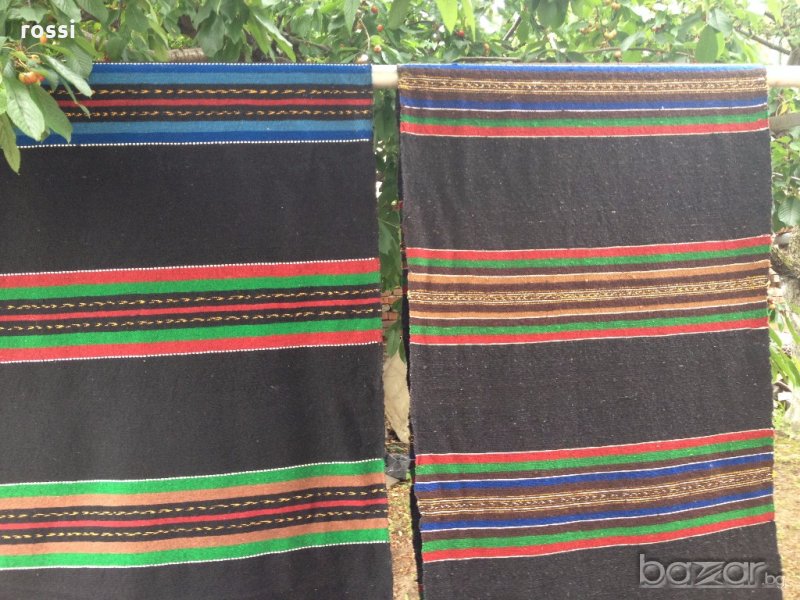 Нови. Вълнени ръчно тъкани пътеки/черги, снимка 1