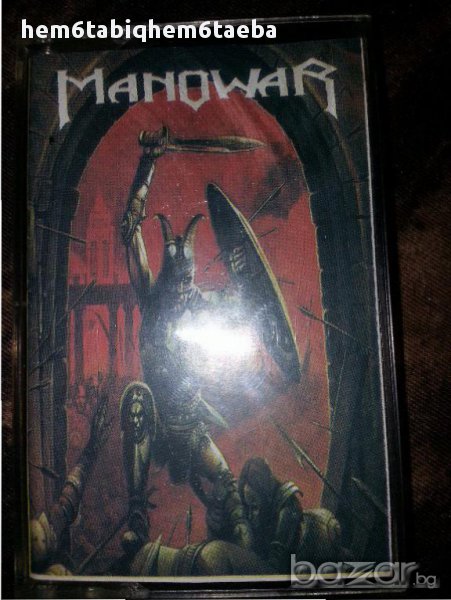 Рядка касетка!Manowar -Live at Stuttgart - 1992 Live Bootleg рядка касетка, снимка 1