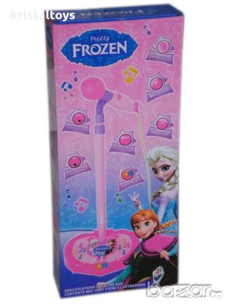 Детска играчка Микрофон със стойка Фрозен 293547FR, снимка 1