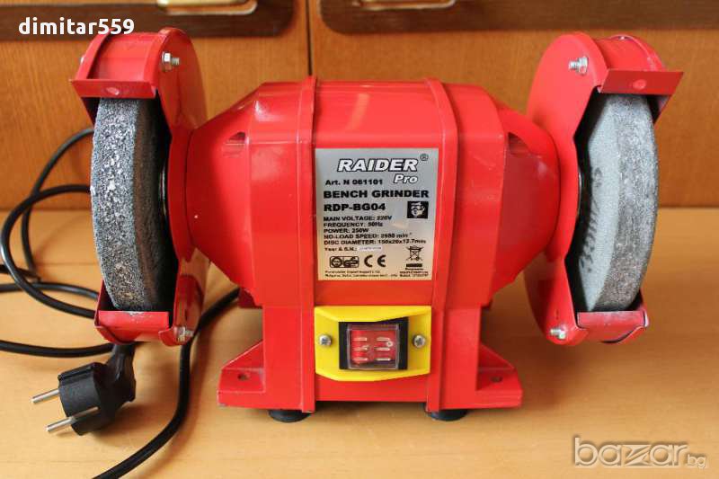 Шмиргел настолен, снимка 1