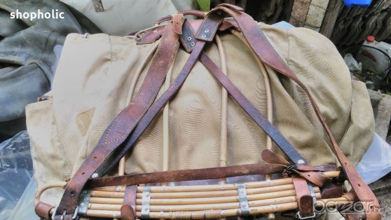 Брезентова раница, снимка 1