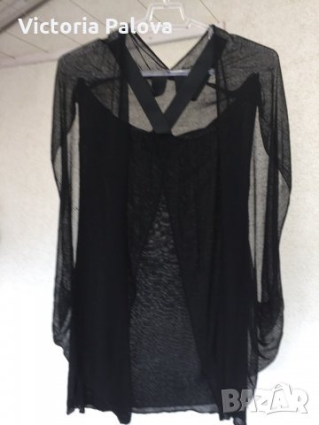 Необикновена блуза SISLEY, снимка 2 - Корсети, бюстиета, топове - 25633328