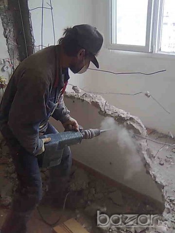 Къртене на бетон и изхвърляне русе , снимка 6 - Ремонти на къщи - 9618306