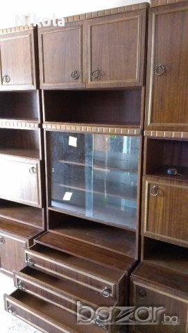 Секция, Библиотека , Шкаф с витрина, снимка 7 - Секции и витрини - 14727844