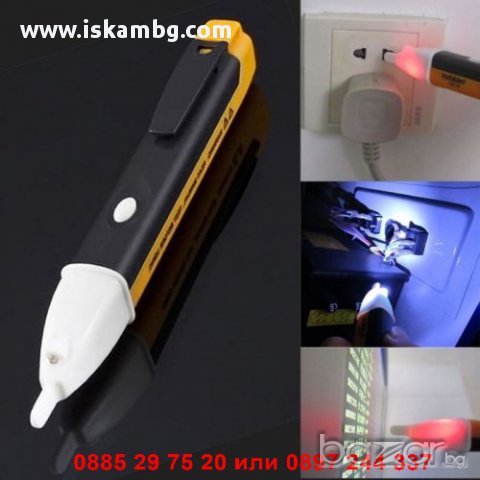 Безконтактен фазомер амперметър AC - код VD01