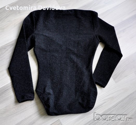 Боди черно, снимка 3 - Корсети, бюстиета, топове - 20593985