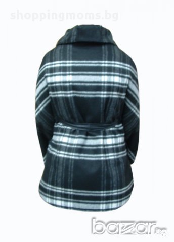 Пелерина за макси дами и бременни 092 черно+сиво , снимка 3 - Дрехи за бременни - 9447343