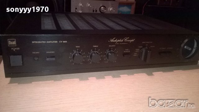 ПОРЪЧАН-Dual cv5600 audiophile concept high current-w.germany-за ремонт, снимка 7 - Ресийвъри, усилватели, смесителни пултове - 16687815